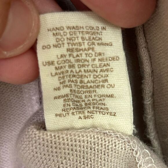 Free People distressed double breasted jacket cream blush size M BIN M - Picture 6 of 9